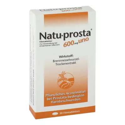 Natuprosta 600 mg comprimés pelliculés uno, 30 pc