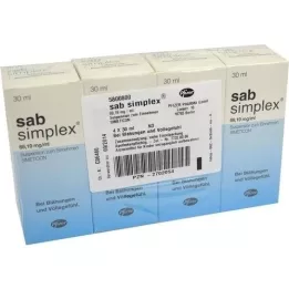 SAB Suspension buvable simplex, 4X30 ml