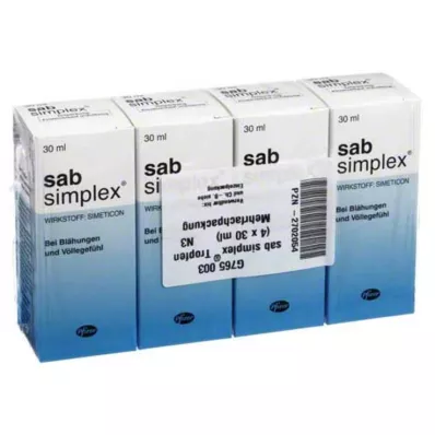 SAB Suspension buvable simplex, 4X30 ml