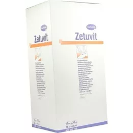 ZETUVIT Compresses absorbantes stériles 10x20 cm, 25 pces