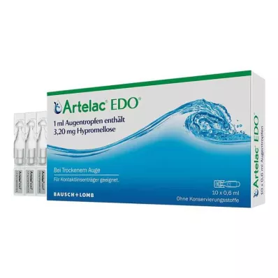 Artelac® EDO® collyre, substitut lacrymal, 10X0,6 ml Artelac® EDO® collyre, substitut lacrymal, 10X0,6 ml