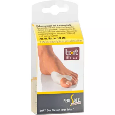 BORT Ecarteur dorteils PediSoft avec protection de la balle tran, 1 pc BORT Ecarteur dorteils PediSoft avec protection de la balle tran, 1 pc