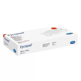 EYCOPAD Compresses oculaires 56x70 mm non stériles, 50 pces