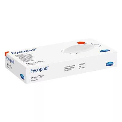 EYCOPAD Compresses oculaires 56x70 mm non stériles, 50 pces