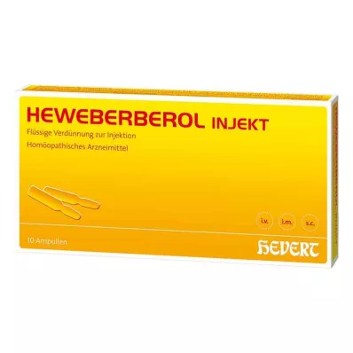 HEWEBERBEROL ampoules injectables, 10 pces