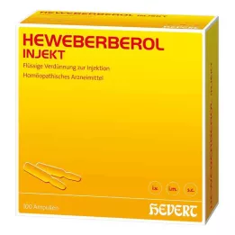 HEWEBERBEROL ampoules injectables, 100 pc