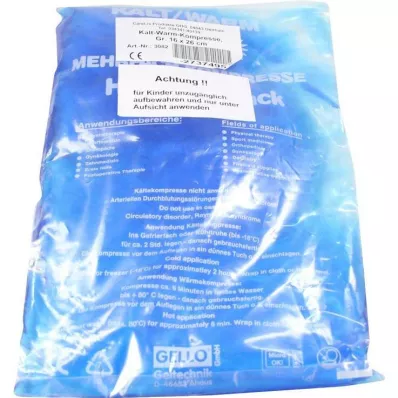 Compresse froide et chaude 16x26cm, 1 pc Compresse froide et chaude 16x26cm, 1 pc