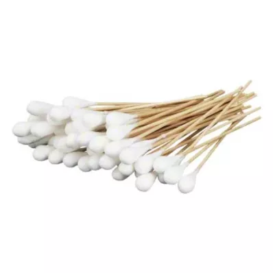 WATTESTÄBCHEN avec tête de coton de 15 cm, 50 pces WATTESTÄBCHEN avec tête de coton de 15 cm, 50 pces