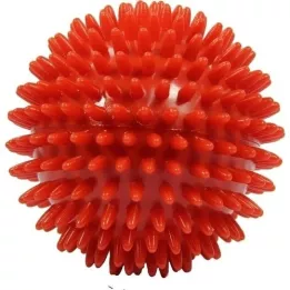MASSAGEBALL Balle hérisson 9 cm rouge, 1 pc
