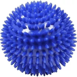 MASSAGEBALL Balle hérisson 10 cm bleue, 1 pc