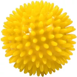MASSAGEBALL Balle hérisson 8 cm jaune, 1 pc