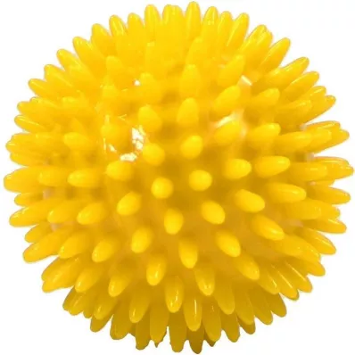 MASSAGEBALL Balle hérisson 8 cm jaune, 1 pc