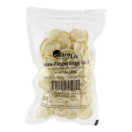 FINGERLING Latex OP Taille 3, 100 pces
