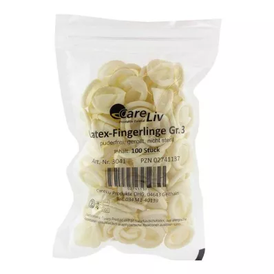 FINGERLING Latex OP Taille 3, 100 pces