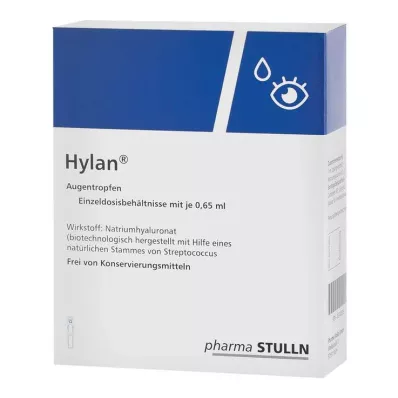 HYLAN Gouttes oculaires de 0,65 ml, 120 pces