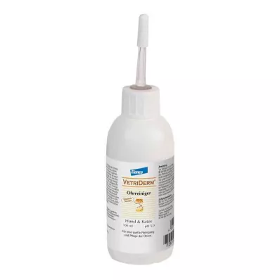 VETRIDERM Nettoyant auriculaire pour chiens/chats, 100 ml