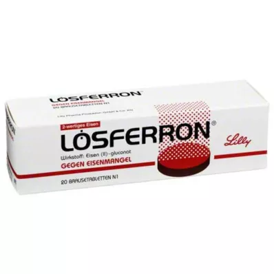 LÖSFERRON Comprimés effervescents, 20 pièces LÖSFERRON Comprimés effervescents, 20 pièces