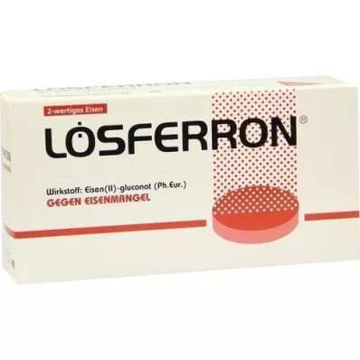 LÖSFERRON Comprimés effervescents, 50 pièces