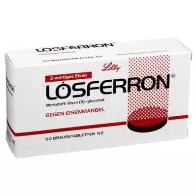 LÖSFERRON Comprimés effervescents, 50 pièces