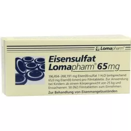 EISENSULFAT Lomapharm 65 mg enrobés, 50 pces