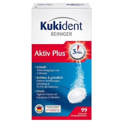 KUKIDENT Onglets Aktiv Plus, 99 pcs
