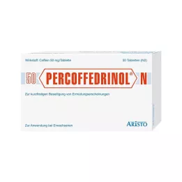 PERCOFFEDRINOL N 50 mg comprimés, 50 pcs