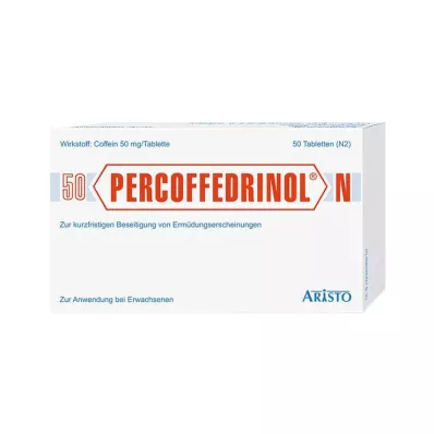 PERCOFFEDRINOL N 50 mg comprimés, 50 pcs PERCOFFEDRINOL N 50 mg comprimés, 50 pcs