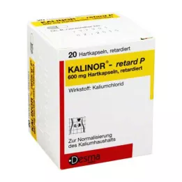 KALINOR retard P 600 mg gélules, 20 gélules