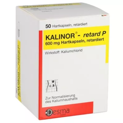 KALINOR retard P 600 mg gélules dures, 50 gélules