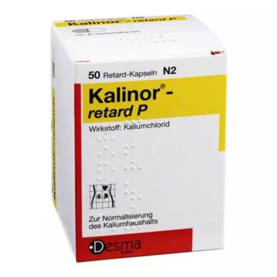 Kalinor retard P 600 mg capsules dures, 50 pc