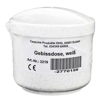 GEBISSDOSE avec insert et couvercle blanc, 1 pc