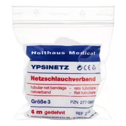 NETZVERBAND Filet Ypsin taille 3 4 m blanc, 1 pc