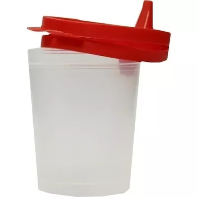 URINBECHER avec couvercle à encliqueter, 1 pc