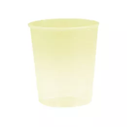EINNEHMEGLAS Plastique 30 ml jaune, 10 pcs