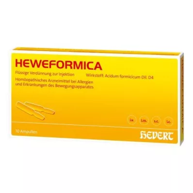 HEWEFORMICA Ampoules, 10 pcs