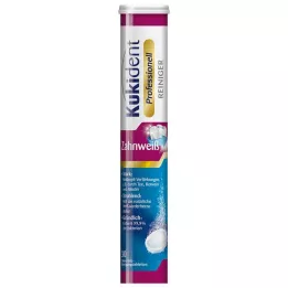 KUKIDENT Tablettes de nettoyage pour blanchir les dents, 30 pièces