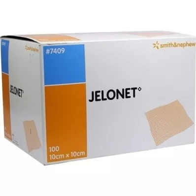 JELONET Compresse de paraffine 10x10 cm stérile, 100 pces