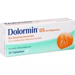 DOLORMIN GS avec Naproxen en comprimés, 20 pc