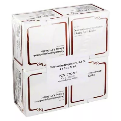 NATRIUMHYDROGENCARBONAT-Solution 8,4% Köhler, 100X20 ml