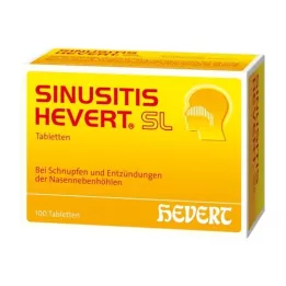 SINUSITIS HEVERT SL Comprimés, 100 pcs