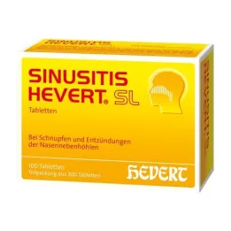 SINUSITIS HEVERT SL Comprimés, 300 pcs