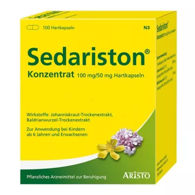 SEDARISTON Concentré en gélules, 100 gélules SEDARISTON Concentré en gélules, 100 gélules