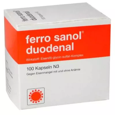 FERRO SANOL duodenal gélules avec msr.overz.pell., 100 pc