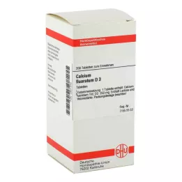 CALCIUM FLUORATUM Comprimés D 3, 200 pc