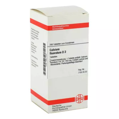 Comprimés de Calcium Fluoratum D3 (200 pièces) Comprimés de Calcium Fluoratum D3 (200 pièces)