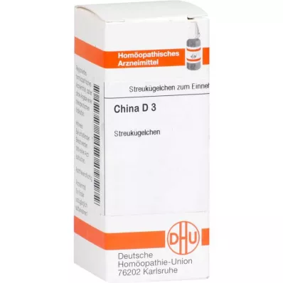 DHU Chine D 3 globules, 10 g