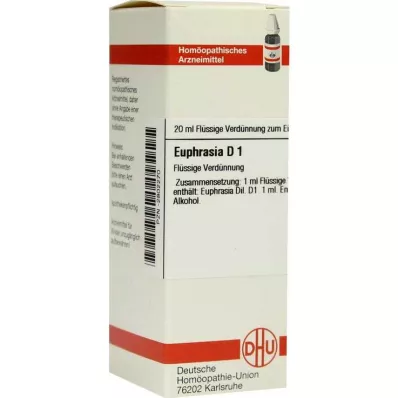 DHU Euphrasie D 1 Dilution, 20 ml