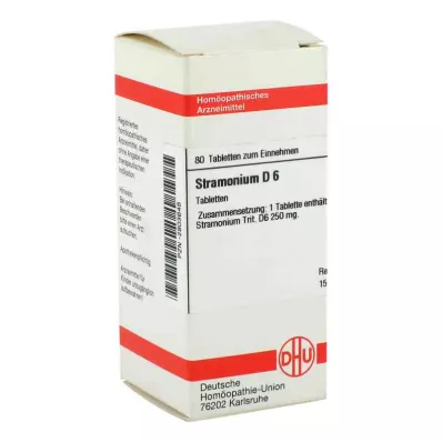 Comprimés de Stramonium D6 (80 pièces)