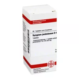 SYZYGIUM JAMBOLANUM D 4 comprimés, 80 pc