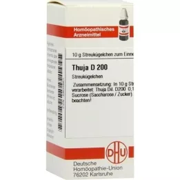 THUJA D 200 globules, 10 g